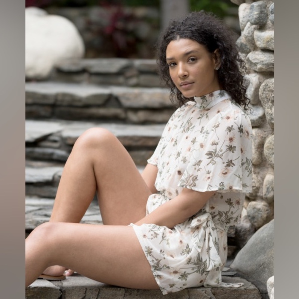 Sheer Romper